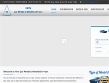 Tablet Screenshot of heincarrental.com